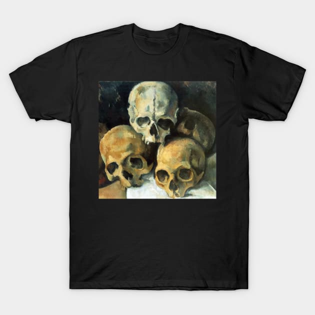 Pyramid Of Skulls T-Shirt by VintageArtwork